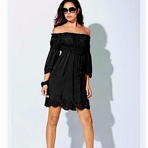"Catching feelings" Laser cut outs by Marciano boho w/ boots vibe